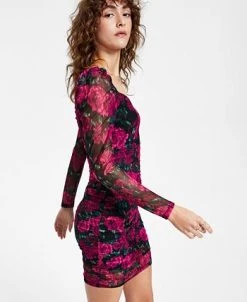 Bar III Women's Sweetheart-Neck Ruched Bodycon Dress, Created For Macy's -VINCE CAMUTO Shop 23009909 fpx