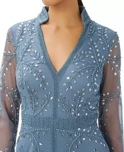 Adrianna Papell Women's Beaded 3/4-Sleeve Gown 6 Adrianna Papell Women's Beaded 3/4-Sleeve Gown -VINCE CAMUTO Shop 23033926 fpx