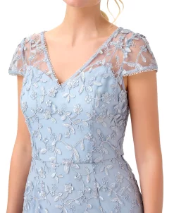 Adrianna Papell Embroidered Metallic Gown -VINCE CAMUTO Shop 23034477 fpx