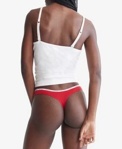 Calvin Klein Women's Signature Logo 5-Pk. Thong Underwear QD3712 -VINCE CAMUTO Shop 23087332 fpx
