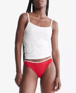 Calvin Klein Women's Signature Logo 5-Pk. Thong Underwear QD3712 -VINCE CAMUTO Shop 23087333 fpx