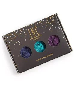 INC International Concepts Women's 3-Pk. Lace Thong Underwear, Created For Macy's -VINCE CAMUTO Shop 23165946 fpx