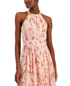INC International Concepts Women's Floral-Print Halter-Neck Maxi Dress, Created For Macy's 8 INC International Concepts Women's Floral-Print Halter-Neck Maxi Dress, Created For Macy's -VINCE CAMUTO Shop 23219795 fpx