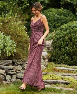 Adrianna Papell Women's Cowl-Neck Tie-Front Dress -VINCE CAMUTO Shop 23220460 fpx