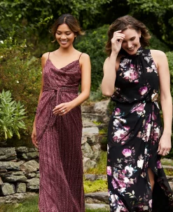 Adrianna Papell Women's Cowl-Neck Tie-Front Dress -VINCE CAMUTO Shop 23220463 fpx