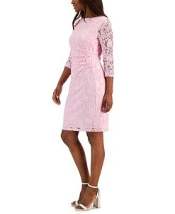 Kasper Women's Laurissa Lace 3/4-Sleeve Sheath Dress -VINCE CAMUTO Shop 23306638 fpx