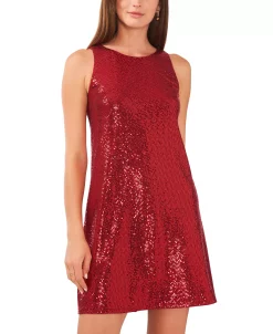 Vince Camuto Women's Sequin Dress With Keyhole -VINCE CAMUTO Shop 23475016 fpx