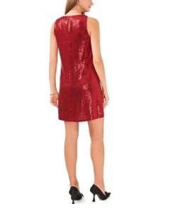 Vince Camuto Women's Sequin Dress With Keyhole -VINCE CAMUTO Shop 23475017 fpx