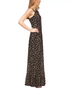 Michael Kors Women's Printed Necklace Maxi Dress 8 Michael Kors Women's Printed Necklace Maxi Dress -VINCE CAMUTO Shop 23556149 fpx