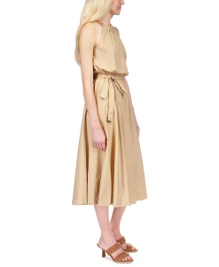 Michael Kors Women's Cotton Chain Halter Dress -VINCE CAMUTO Shop 23556195 fpx