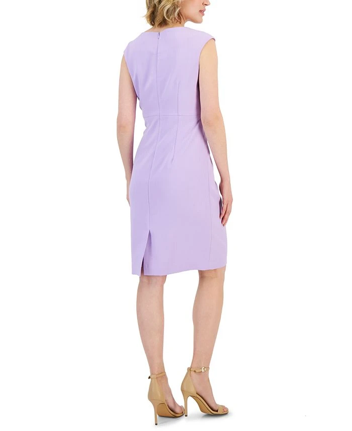 Kasper Notched-Neck Sheath Dress 4 Kasper Notched-Neck Sheath Dress - Image 4