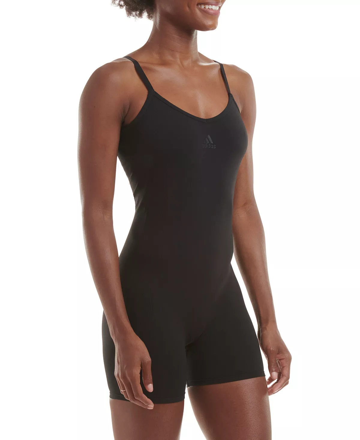 ADIDAS Women's 720 Degree Stretch Boy-Leg Bodysuit 4A1H55 4 ADIDAS Women's 720 Degree Stretch Boy-Leg Bodysuit 4A1H55 - Image 4