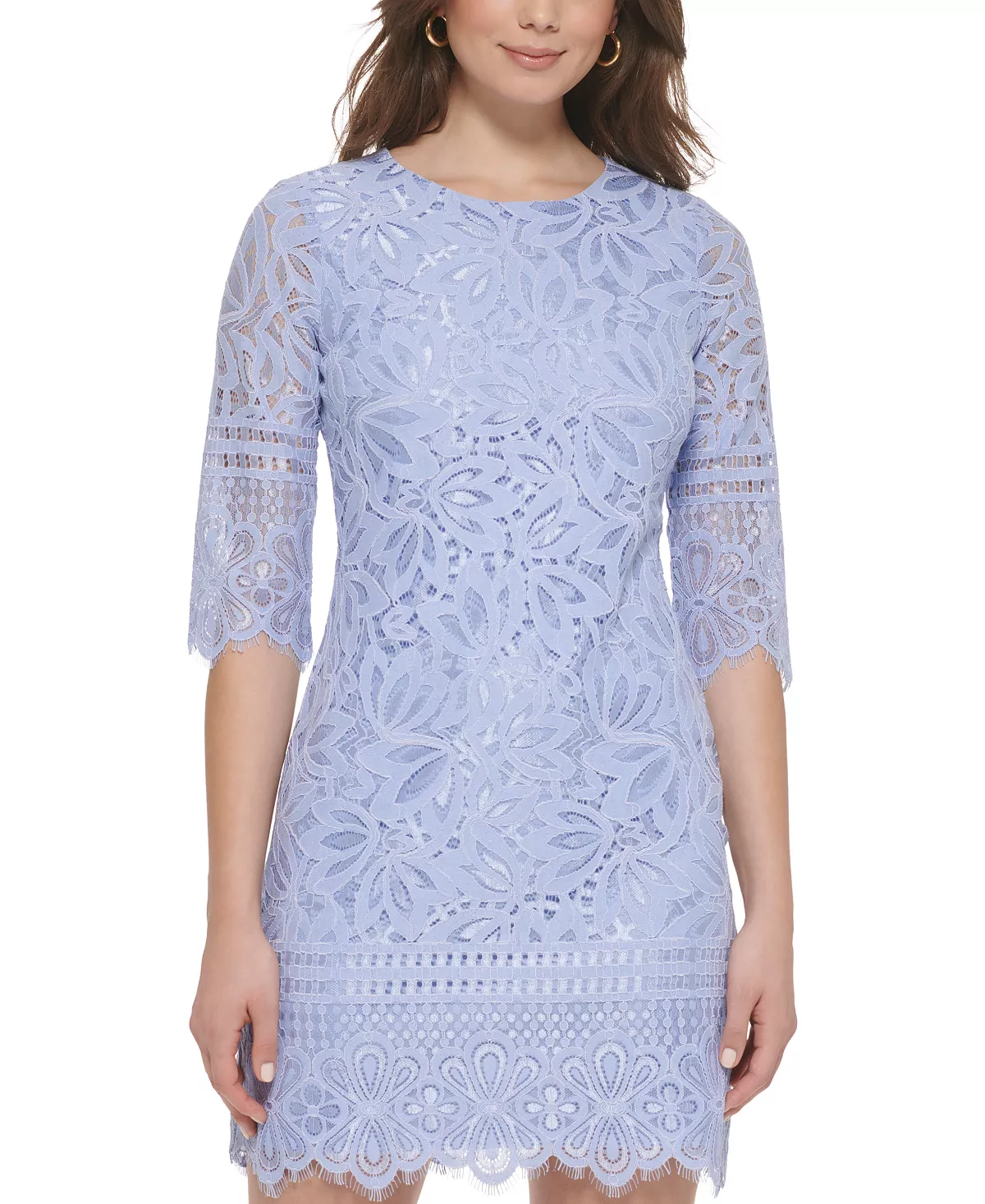 Kensie Lace Sheath Dress 10 Kensie Lace Sheath Dress - Image 10