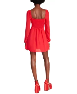 Steve Madden Women's Nicole Smocked-Back Bustier Mini Dress -VINCE CAMUTO Shop 23642101 fpx