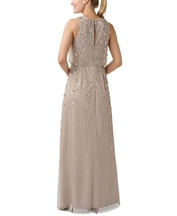 Adrianna Papell Beaded Sequined Gown 2 Adrianna Papell Beaded Sequined Gown - Image 2