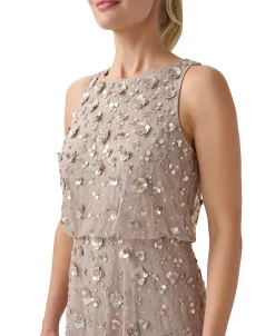 Adrianna Papell Beaded Sequined Gown 6 Adrianna Papell Beaded Sequined Gown -VINCE CAMUTO Shop 23685068 fpx