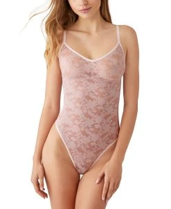B.TEMPT'D Women's Shadow Scene Lace Bodysuit 936268