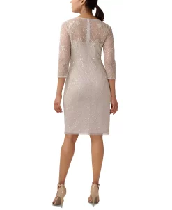 Adrianna Papell Women's Beaded V-Neck Cocktail Dress -VINCE CAMUTO Shop 23685195 fpx