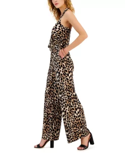 INC International Concepts Women's Halter Jumpsuit, Created For Macy's -VINCE CAMUTO Shop 23685765 fpx