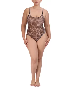 Steve Madden Women's Sheer Mesh Thong Bodysuit SM11840 7 Steve Madden Women's Sheer Mesh Thong Bodysuit SM11840 -VINCE CAMUTO Shop 23705319 fpx