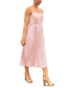 Sam Edelman Pleated Chiffon Sleeveless A-Line Dress -VINCE CAMUTO Shop 23706518 fpx