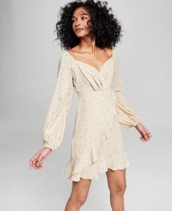 And Now This Women's Ruffled Pleated-Bust A-Line Dress -VINCE CAMUTO Shop 23733322 fpx