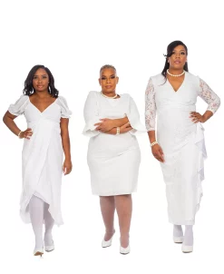 Kasper Women's Twist-Front Puff-Sleeve A-Line Dress -VINCE CAMUTO Shop 23746616 fpx