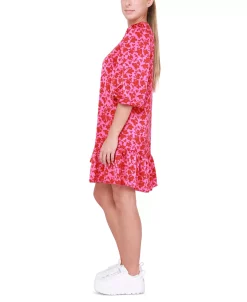 Black Tape Light Satin V-Neck Ruffled-Hem Mini Dress 12 Black Tape Light Satin V-Neck Ruffled-Hem Mini Dress -VINCE CAMUTO Shop 23776682 fpx