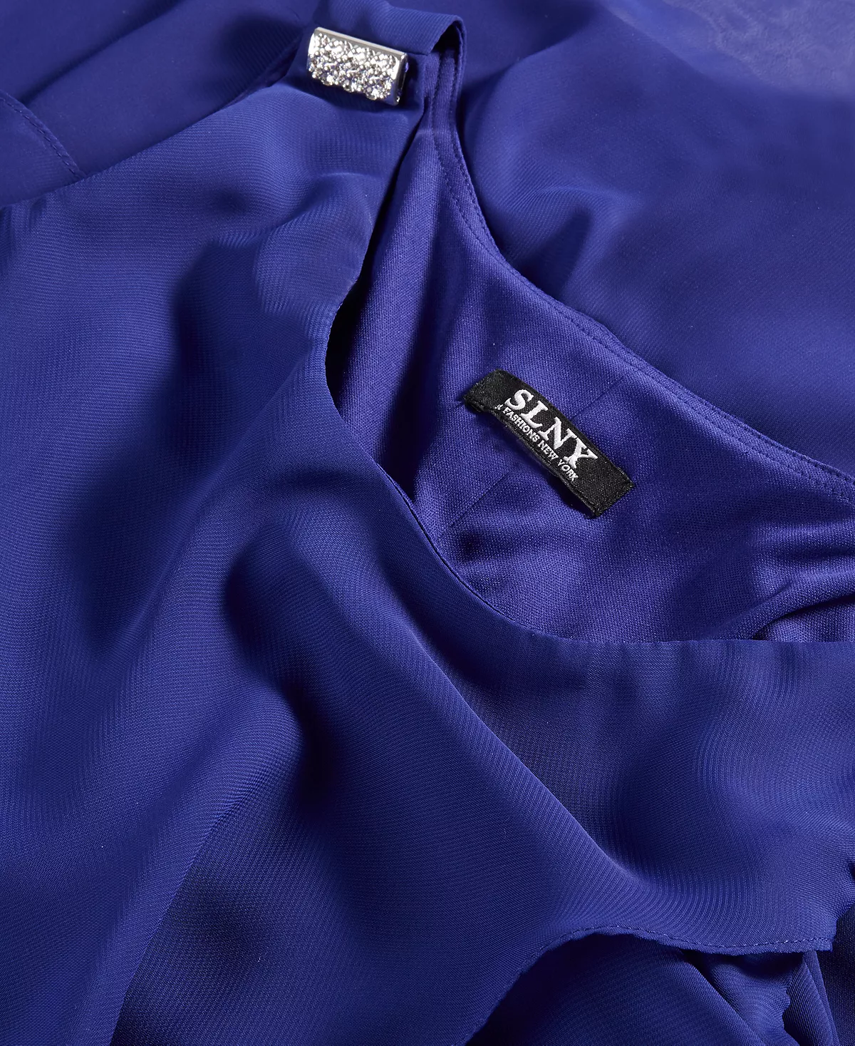 SL Fashions Tiered Chiffon Dress 5 SL Fashions Tiered Chiffon Dress - Image 5