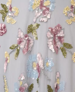 Adrianna Papell Women's Embellished Flutter-Sleeve Gown -VINCE CAMUTO Shop 23931921 fpx