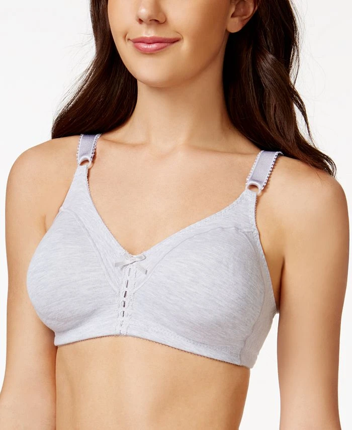 Bali Double Support Cotton Wireless Bra With Cool Comfort 3036 1 Bali Double Support Cotton Wireless Bra With Cool Comfort 3036