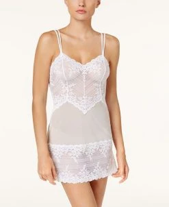 Wacoal Embrace Lace Sheer Chemise Lingerie Nightgown 814191