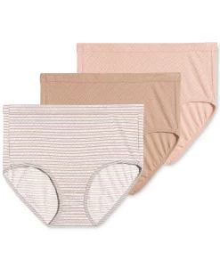 Jockey Elance Breathe Brief 3 Pack Underwear 1542, Extended Sizes -VINCE CAMUTO Shop 9123288 fpx