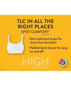 Champion Spot Comfort Wireless High Impact Sports Bra 1602, Up To DDD -VINCE CAMUTO Shop 9547173 fpx
