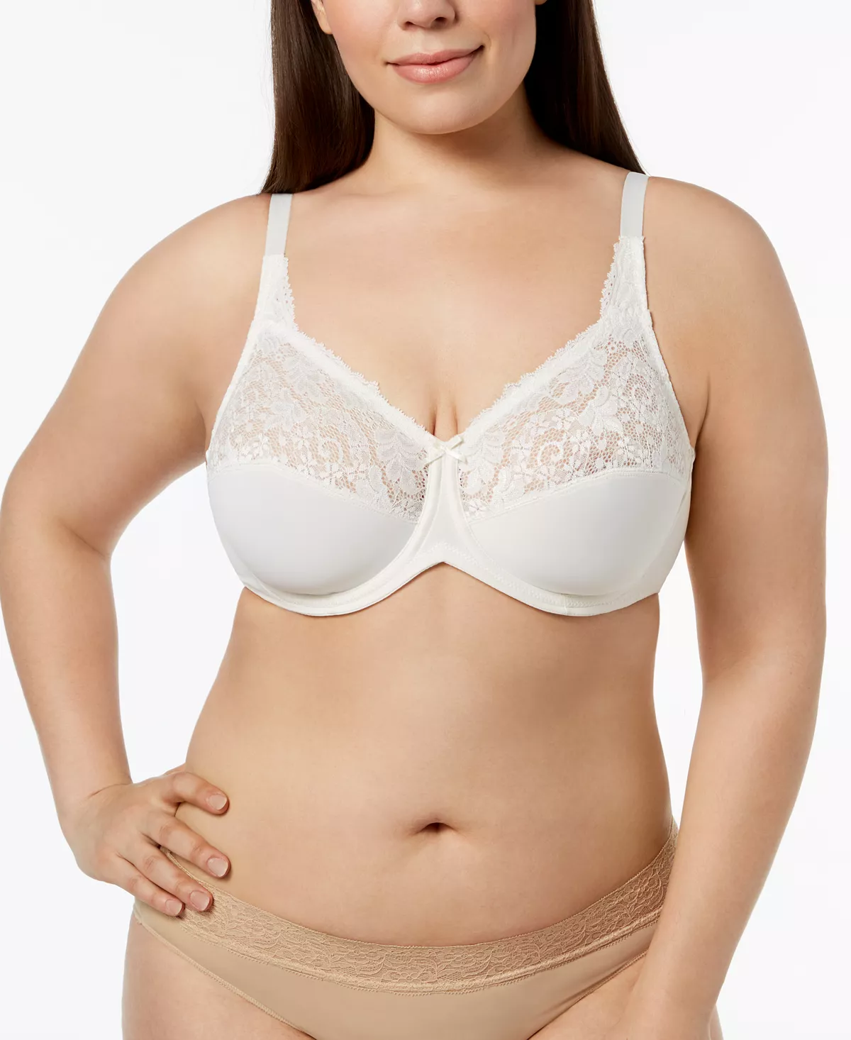 Lilyette Minimizer Comfort Lace Underwire Bra 428 7 Lilyette Minimizer Comfort Lace Underwire Bra 428 - Image 7