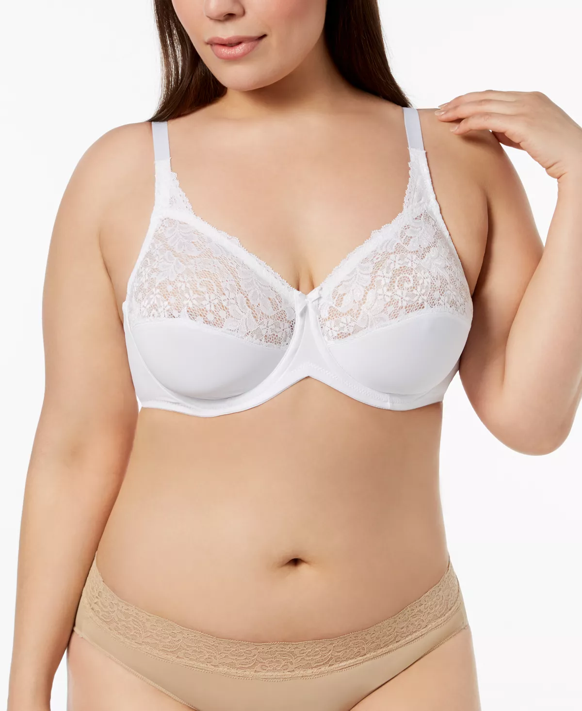 Lilyette Minimizer Comfort Lace Underwire Bra 428 6 Lilyette Minimizer Comfort Lace Underwire Bra 428 - Image 6