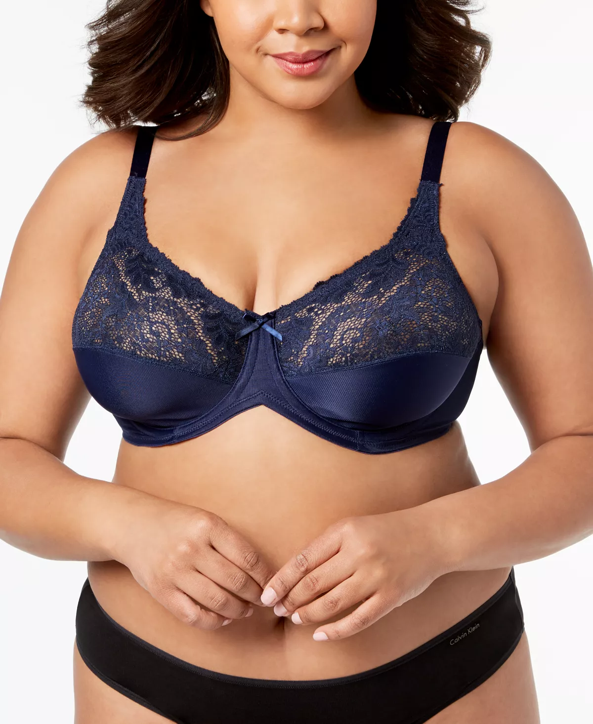 Lilyette Minimizer Comfort Lace Underwire Bra 428 8 Lilyette Minimizer Comfort Lace Underwire Bra 428 - Image 8