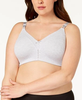 Bali Double Support Cotton Wireless Bra With Cool Comfort 3036 2 Bali Double Support Cotton Wireless Bra With Cool Comfort 3036 - Image 2