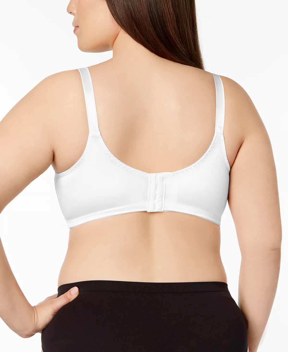 Bali Double Support Tailored Wireless Lace Up Front Bra 3820 7 Bali Double Support Tailored Wireless Lace Up Front Bra 3820 - Image 7