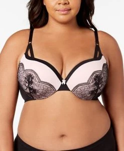 Maidenform Love The Lift Push Up & In Lace Plunge Underwire Bra DM9900 -VINCE CAMUTO Shop 9750962 fpx