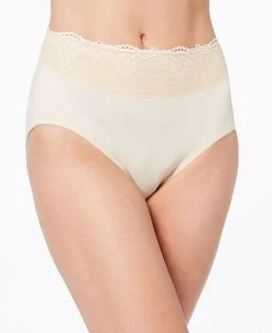 Bali Women's Passion For Comfort Lace-Waist Brief Underwear DFPC61