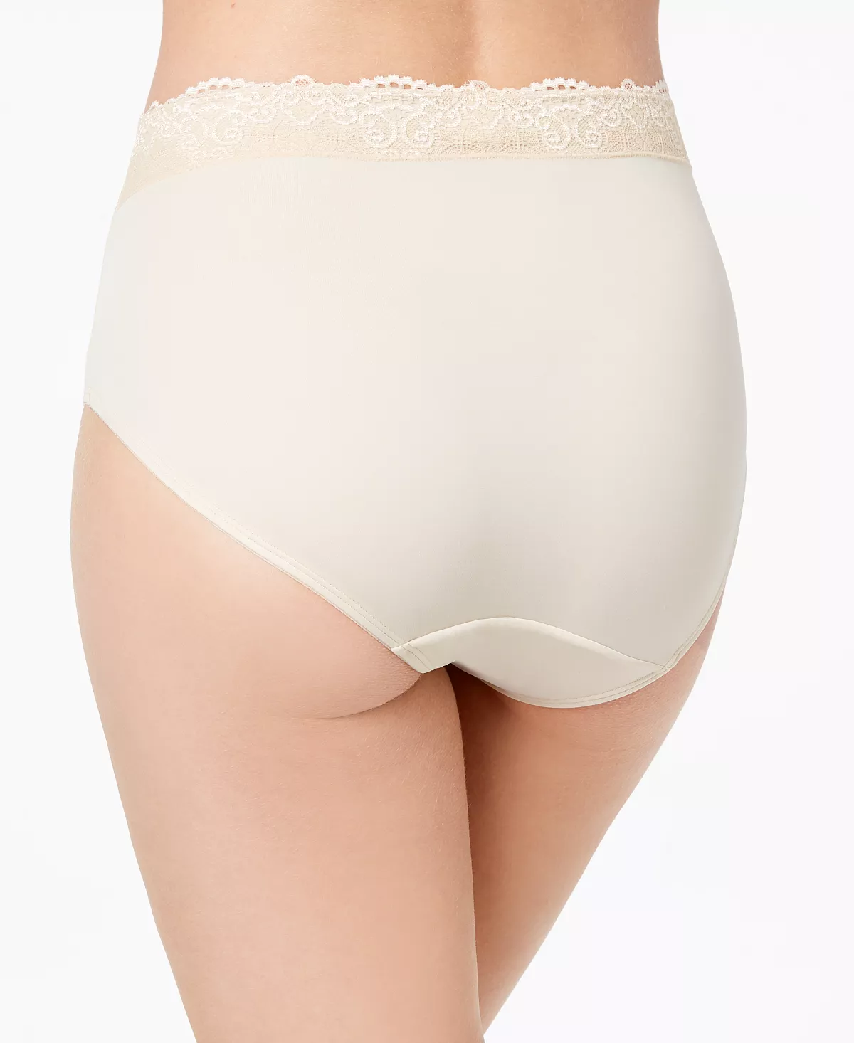 Bali Women's Passion For Comfort Lace-Waist Brief Underwear DFPC61 2 Bali Women's Passion For Comfort Lace-Waist Brief Underwear DFPC61 - Image 2